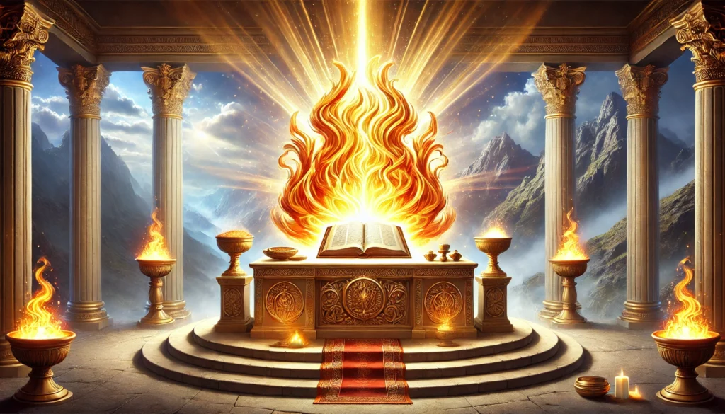 Lee más sobre el artículo Bosquejo Bíblico: Fuego en el altar