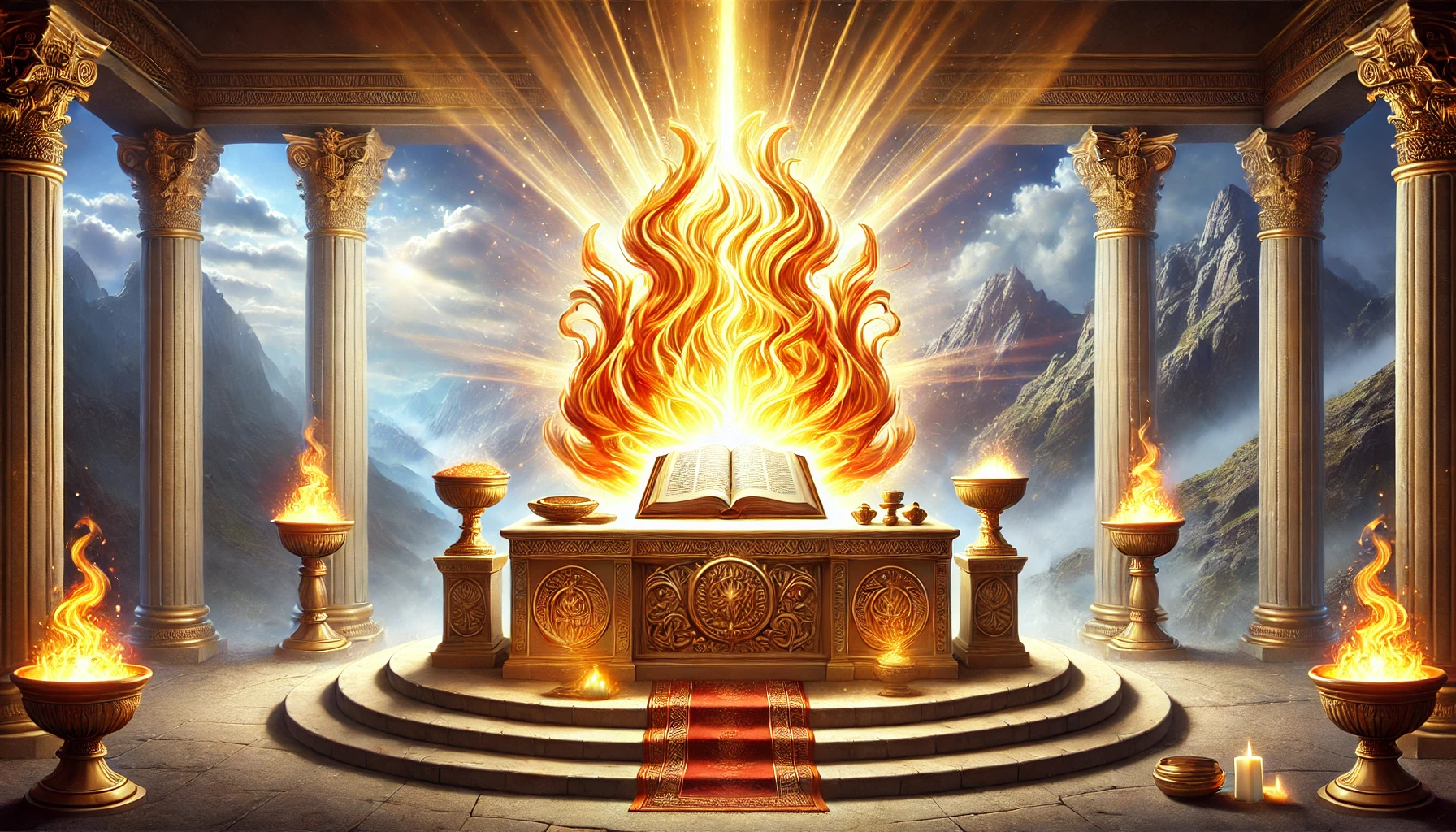 En este momento estás viendo Bosquejo Bíblico: Fuego en el altar