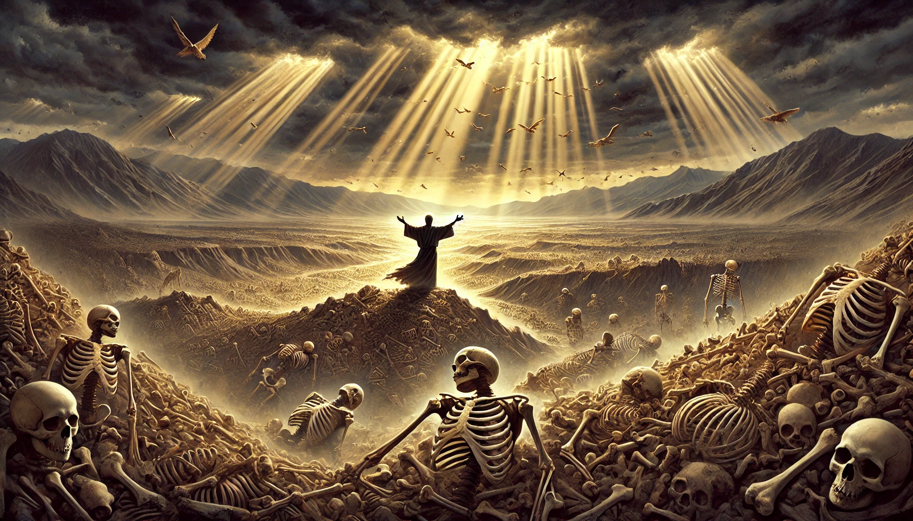 En este momento estás viendo Bosquejo Bíblico: El Valle de los Huesos Secos